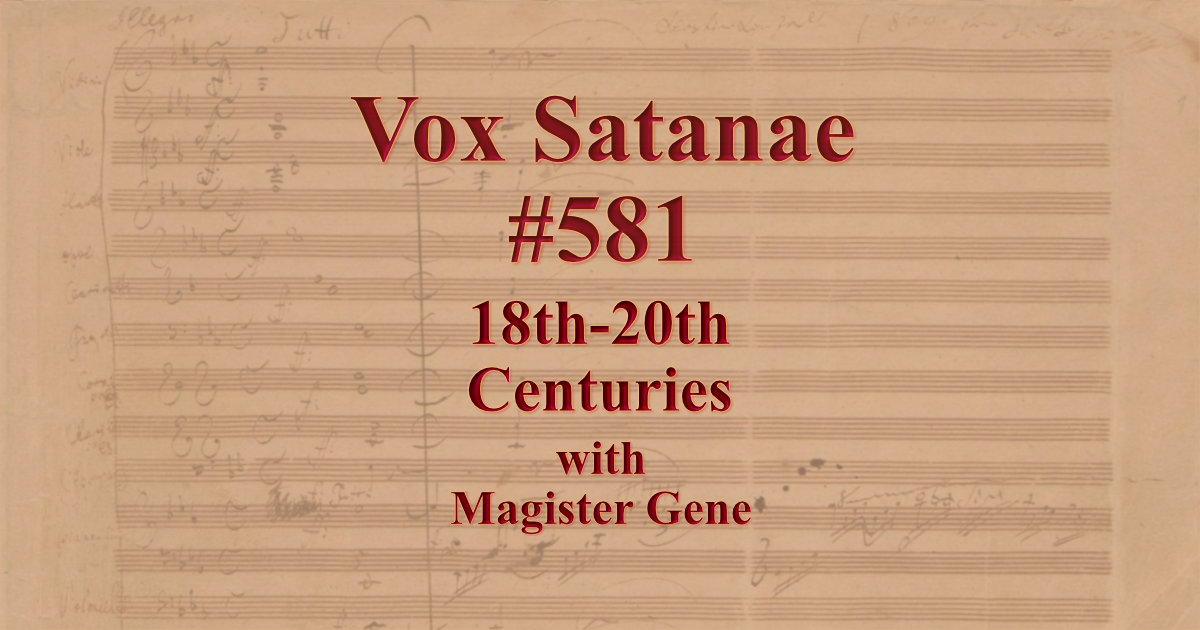Vox Satanae – Episode #581